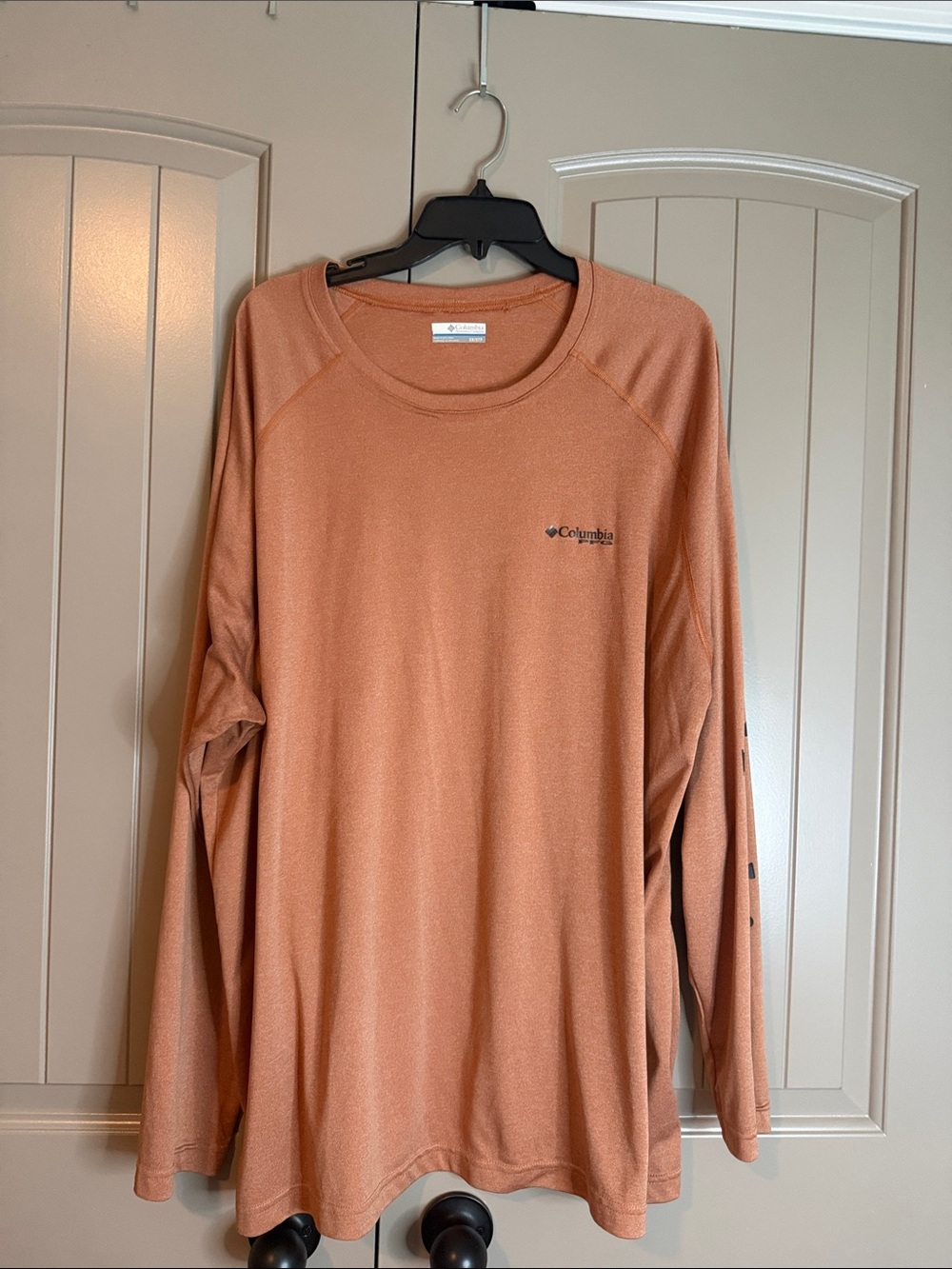 Columbia Men's Long Sleeve Crewneck  - Rust 3xl